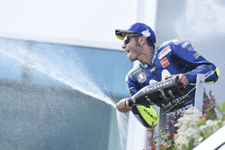 Podium: second place Valentino Rossi, Yamaha Factory Racing