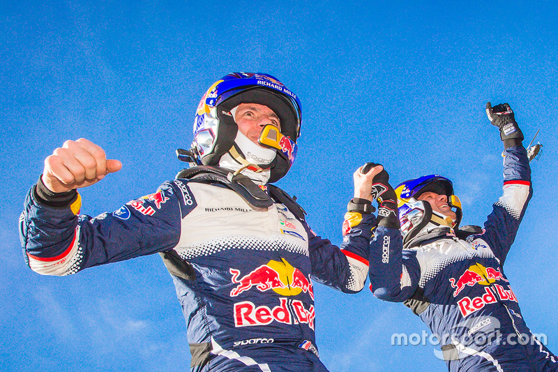 Los ganadores del Rally de MonteCarlo 2018, Sébastien Ogier, Julien Ingrassia, Ford Fiesta WRC, M-Sport Ford