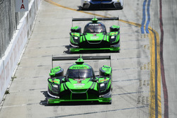 #2 Tequila Patron ESM Nissan DPi, P: Scott Sharp, Ryan Dalziel, #22 Tequila Patron ESM Nissan DPi, P: Pipo Derani, Johannes van Overbeek