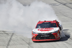 Race winner Ryan Preece, Joe Gibbs Racing Toyota