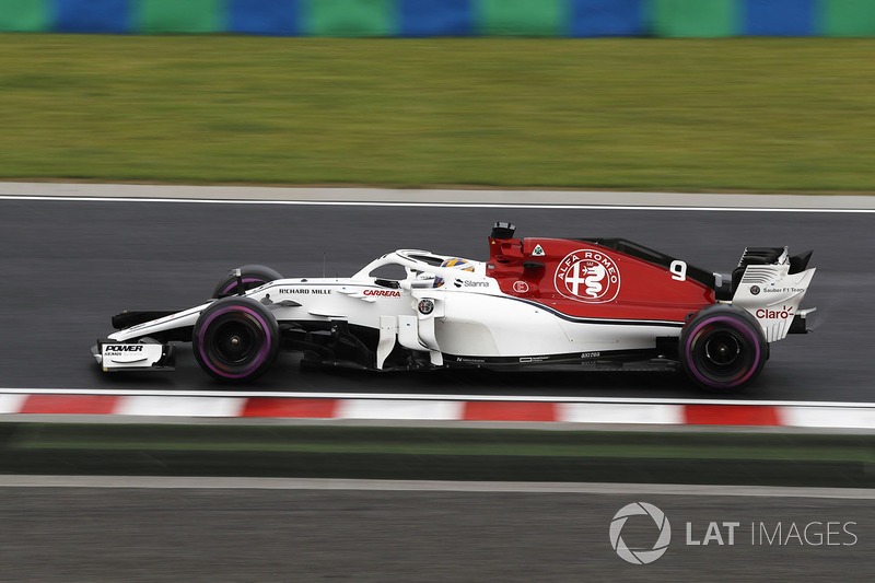 2018 : Sauber C37, à moteur Ferrari