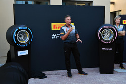 Mario Isola, Direttore Sportivo Pirelli alla presentazione delle Pirelli 2018
