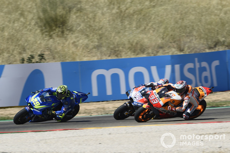 Марк Маркес, Repsol Honda Team, Андреа Янноне, Team Suzuki MotoGP, Андреа Довіціозо, Ducati Team