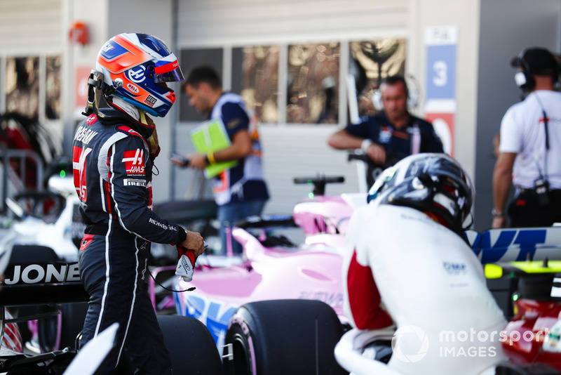 Romain Grosjean, Haas F1 Team, usai kualifikasi