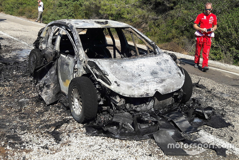 Машина Крейга Бріна, Скотта Мартіна, Citroën World Rally Team Citroën C3 WRC