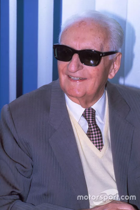 Enzo Ferrari en 1987