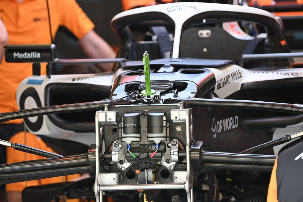 McLaren MCL60 detalle frontal