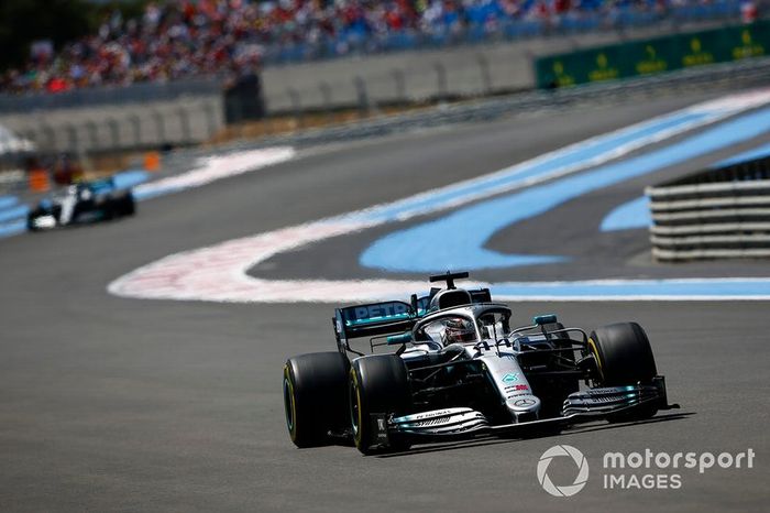 Lewis Hamilton, Mercedes AMG F1 W10, Valtteri Bottas, Mercedes AMG W10