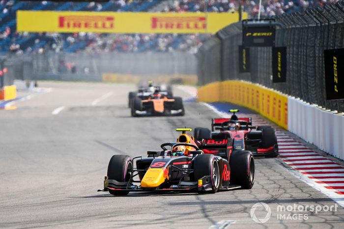 Jehan Daruvala, Carlin y Callum Ilott, UNI-Virtuosi 