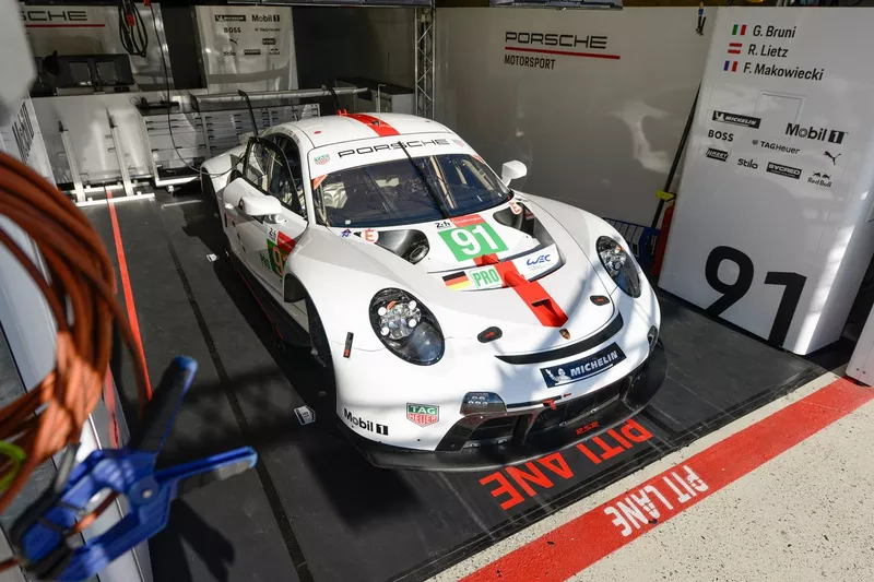 #91 Porsche GT Team Porsche 911 RSR - 19 LMGTE Pro, Gianmaria Bruni, Richard Lietz, Frederic Makowiecki