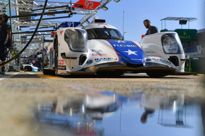 #21 Dragonspeed USA Oreca 07 - Gibson LMP2, Henrik Hedman, Ben Hanley, Juan Pablo Montoya