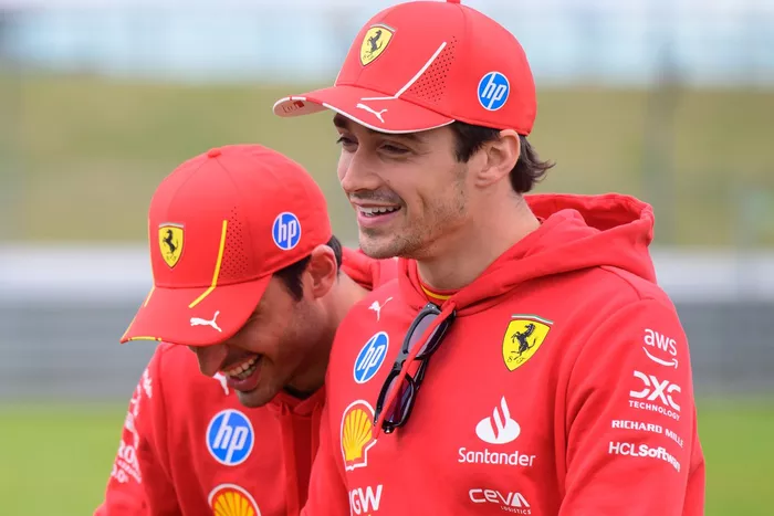 Charles Leclerc, Ferrari,Carlos Sainz, Ferrari