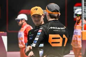 Lando Norris, Equipa de F1 da McLaren, Oscar Piastri