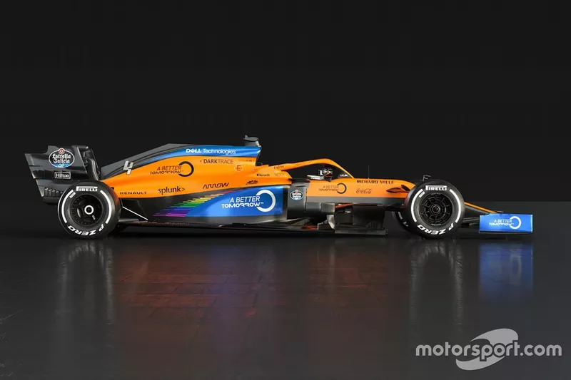 McLaren, decoración 2020 