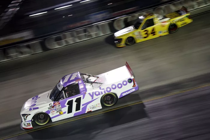Corey Heim, TRICON Garage Toyota; Layne Riggs, Front Row Motorsports Ford