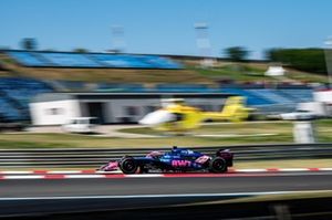 Paul Aron, Alpine, Pirelli testing Hungaroring