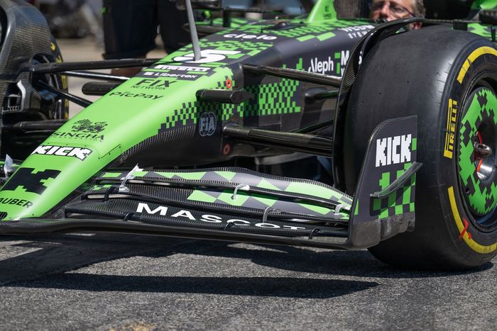 Sauber C45 technical detail