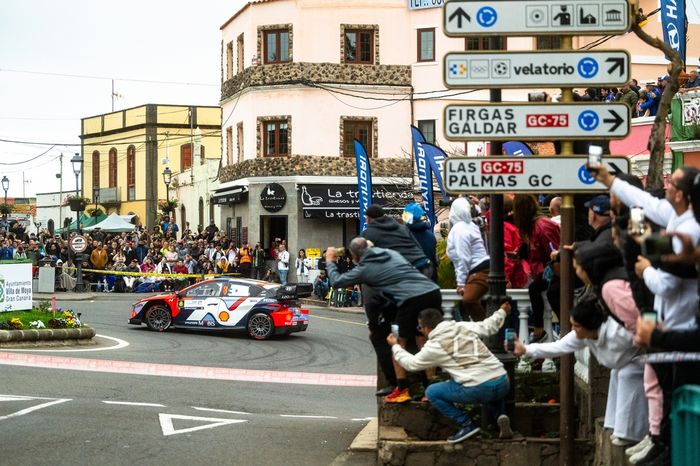 Ott Tänak, Martin Järveoja, Hyundai World Rally Team Hyundai i20 N Rally1