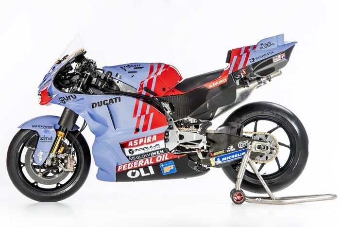 Alex Márquez, decoración de la moto Gresini Racing