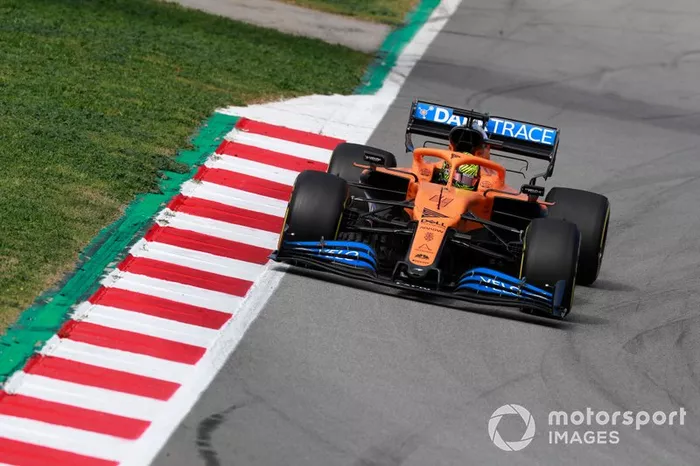 Lando Norris, McLaren MCL35 