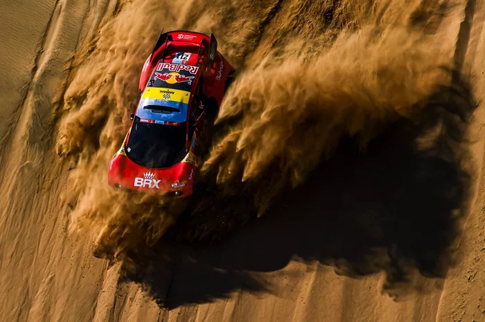 #211 Bahrain Raid Xtreme Prodrive: Sebastien Loeb, Fabian Lurquin