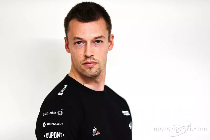 Daniil Kvyat, pilota di riserva del team Alpine F1 