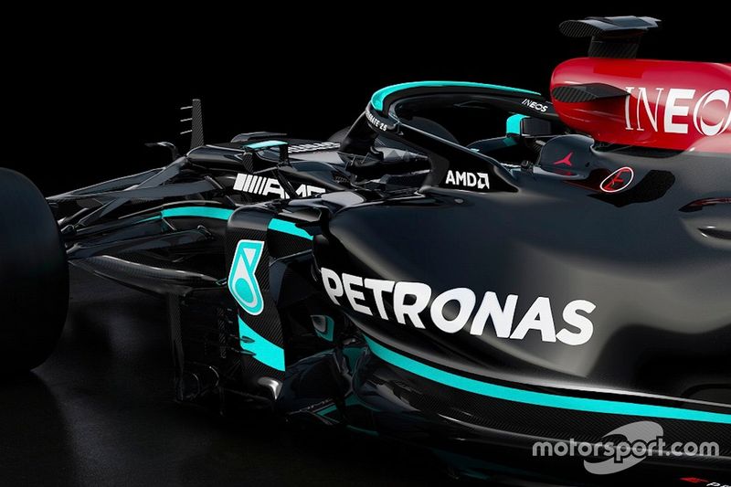 Detalle del Mercedes AMG F1 W12