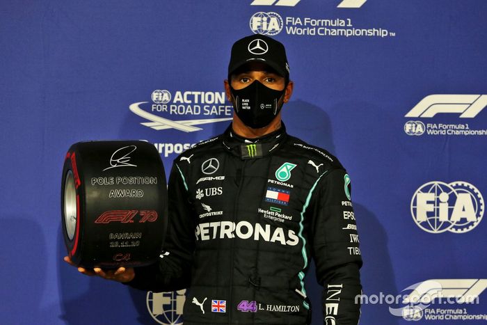 Más poles (98): Lewis Hamilton, Mercedes-AMG F1 (GP de Bahrein)