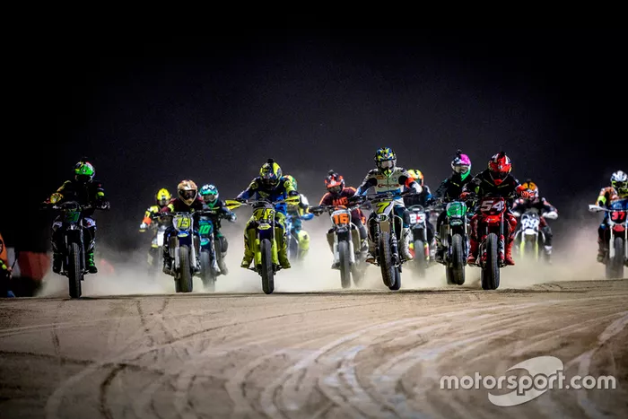 Valentino Rossi en acción