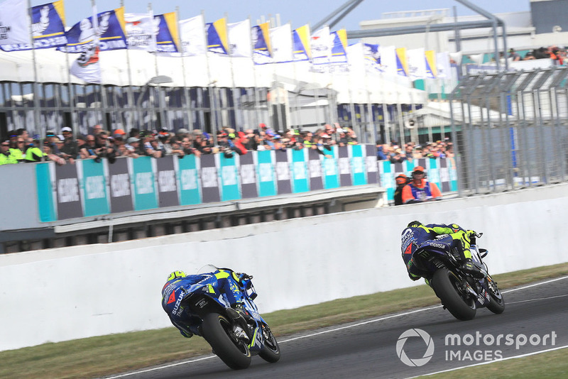 Валентино Россі, Yamaha Factory Racing, Андреа Янноне, Team Suzuki MotoGP