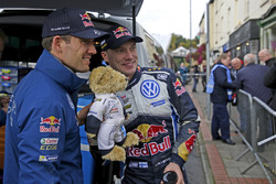 Sébastien Ogier, Volkswagen Polo WRC, Volkswagen Motorsport and Jari-Matti Latvala, Volkswagen Polo WRC, Volkswagen Motorsport