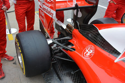 Ferrari SF16-H ophanging detail
