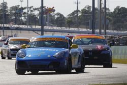 #8 Rebel Rock Racing Porsche Cayman: Robin Liddell, Elliott Skeer