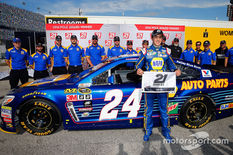 Poleposition für Chase Elliott, Hendrick Motorsports Chevrolet