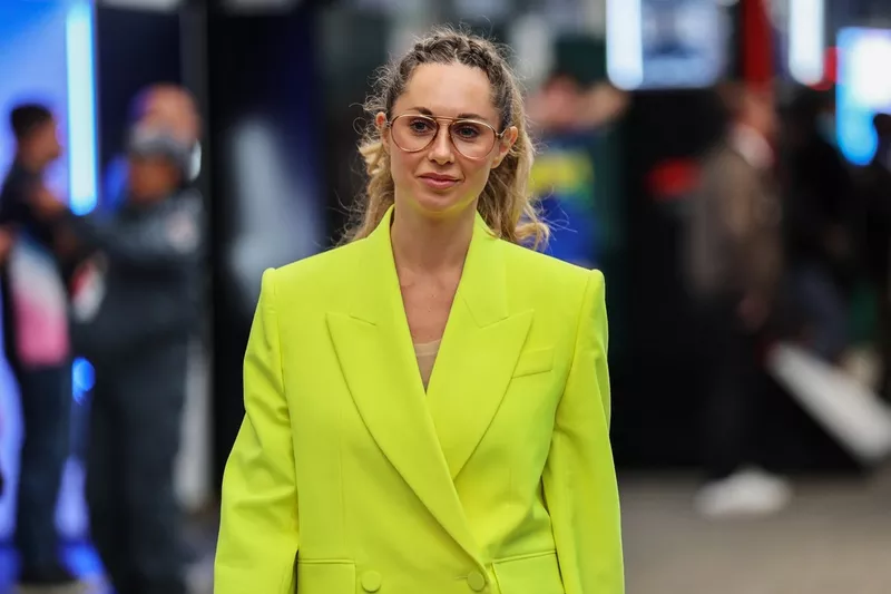 Egle Ruskyte dans le paddock