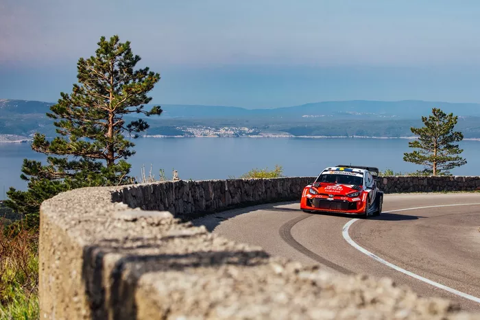 Oliver Solberg, Elliott Edmondson, Toyota Gazoo Racing WRT Toyota GR Yaris Rally1