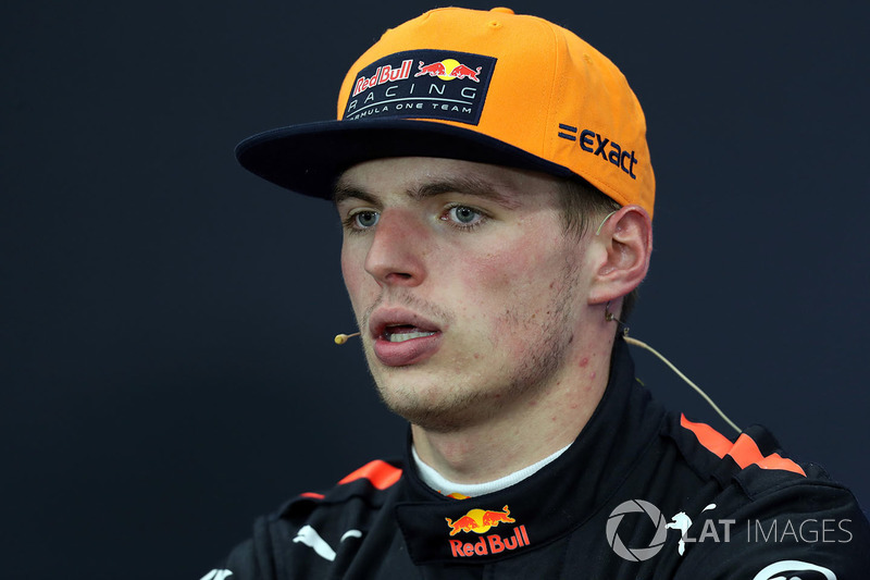 Max Verstappen, Red Bull Racing in the Press Conference