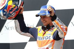 Podio: terzo Dani Pedrosa, Repsol Honda Team