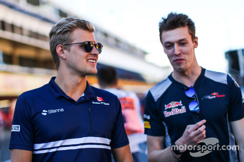 Маркус Ерікссон, Sauber, Данііл Квят, Scuderia Toro Rosso