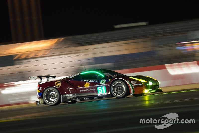#51 AF Corse Ferrari 488 GTE: James Calado, Alessandro Pier Guidi, Michele Rugolo