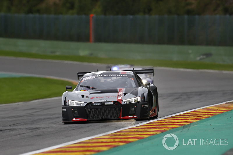 #2 Audi Sport Team WRT Audi R8 LMS: Connor de Filippi, Christopher Mies, Frédéric Vervisch