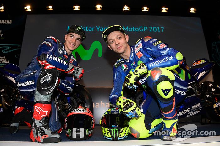 Valentino Rossi y Maverick Viñales, Yamaha Factory Racing, 2017