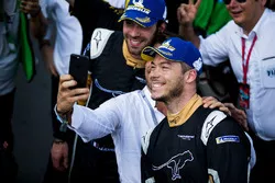 Jean-Eric Vergne, Techeetah, Andre Lotterer, Techeetah, pose for the cameras