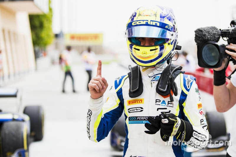 Le vainqueur Lando Norris, Carlin