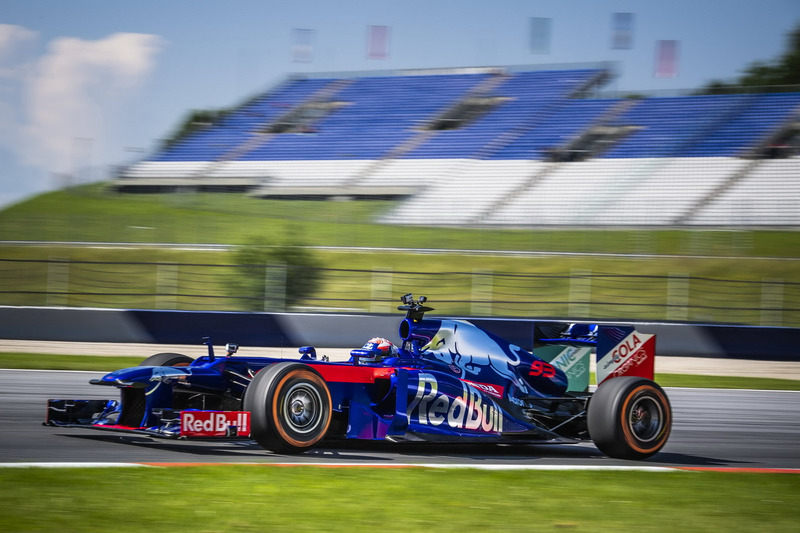 Marc Marquez mengetes mobil F1 di Red Bull Ring, Austria
