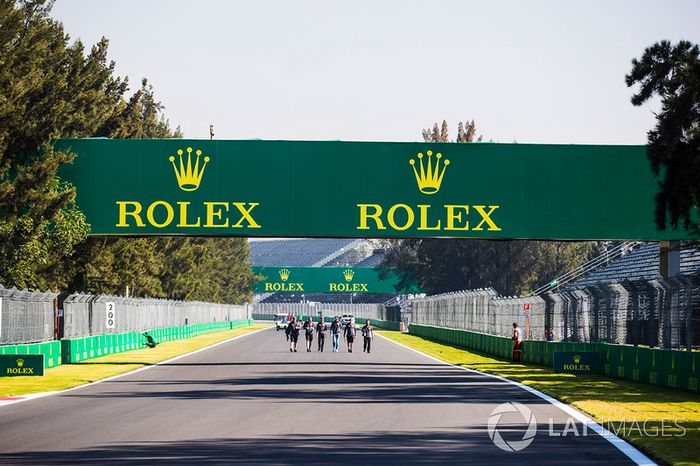 Detalle del circuito del Autódromo Hermanos Rodríguez