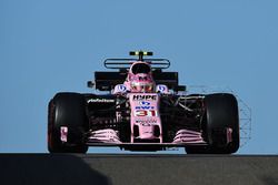 Esteban Ocon, Sahara Force India VJM10 with aero sensor