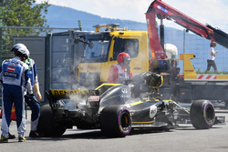 Nico Hulkenberg, Renault Sport F1 Team R.S. 18 retires from the race