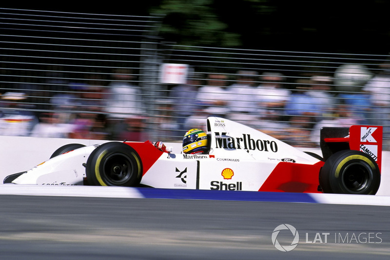 Ayrton Senna, McLaren MP4/8