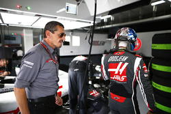 Guenther Steiner, Takım patronu, Haas F1 ve Romain Grosjean, Haas F1 Team